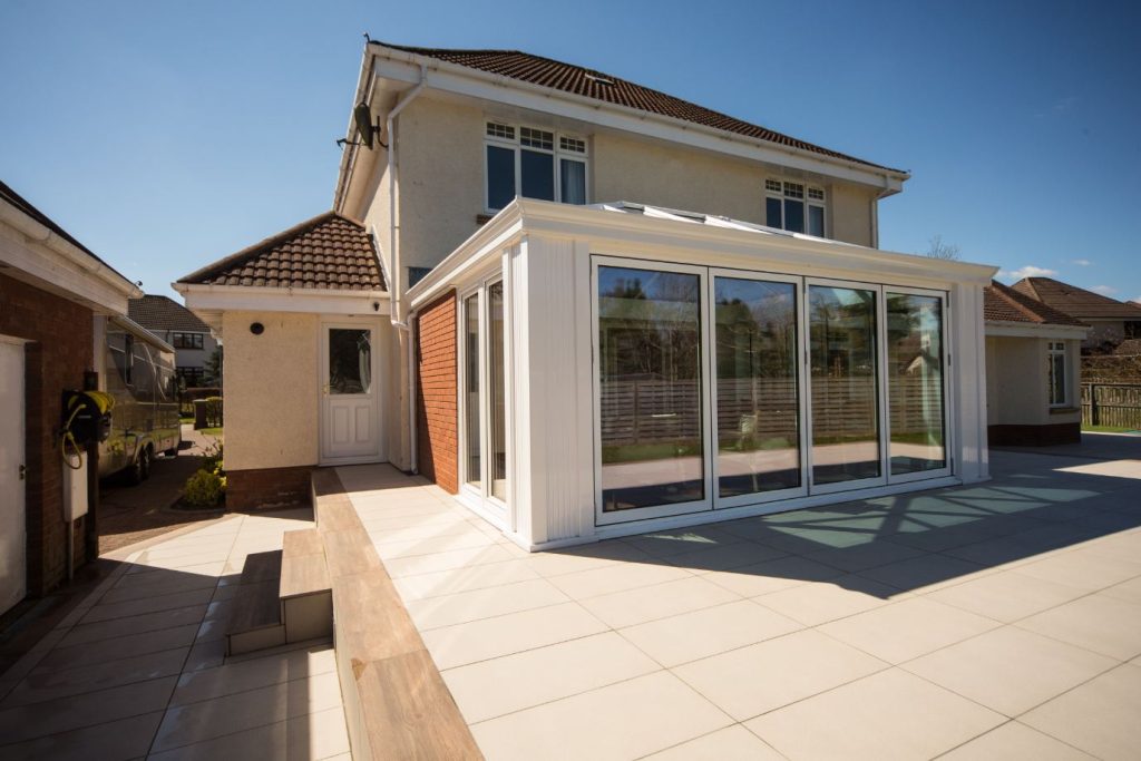 traditional orangery in a Victorian home